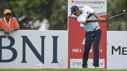 Aksi Pegolf Ranking Satu Nasional pada Ajang BNI Indonesian Masters 2019