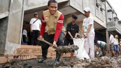PKS Bantu Korban Banjir di Cipinang Melayu