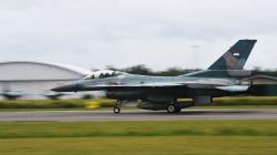 Jaga Wilayah NKRI, Empat Pesawat Tempur F16 TNI AU Tiba di Natuna