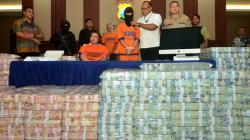 Ini Barang Bukti Uang Rp122,3 Miliar Hasil Investasi Bodong MeMiles