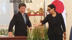 Menlu Jepang Ditawarkan Investasi Sentra Kelautan dan Perikanan di Natuna