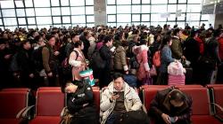 Jutaan Warga China Mudik ke Kampung Halaman untuk Merayakan Imlek