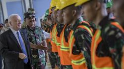 Panglima TNI Lepas Satgas Garuda RI untuk Bantu Penanganan Karhutla di Australia