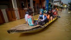 Banjir Rendam Ratusan Rumah di Kabupaten Bandung Sejak Tiga Hari