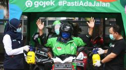 Gojek Surabaya Ikut Perangi Pandemi COVID-19