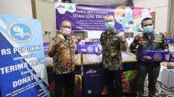 Aice Group dan GP Anshor Salurkan Bantuan ke Rumah Sakit Rujukan Covid-19