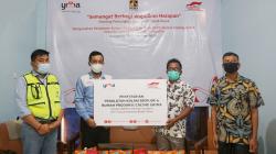 YDBA Serahkan Peralatan Kolam Bioflok dan Rumah Produksi Cacing Sutra di Kaltim