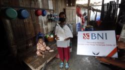 BNI dan Jamkrindo Salurkan Sembako untuk Warga Terdampak Pandemi di Serang