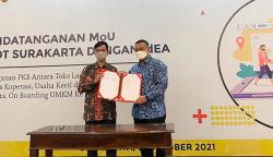 3.000 UMKM Kota Solo Go Digital Kerja Sama Pemkot Surakarta dan idEA