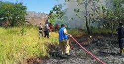 Waspada Kebakaran, Kali Ini Lahan Kosong Pamengkang Terbakar