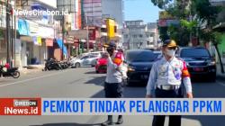 Langgar PPKM Darurat Toko Disegel