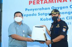 Darurat Oksigen, Kilang Pertamina Cilacap Serahkan 50 Unit Oxygen Concentrator