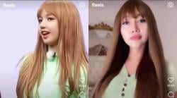 Lucinta Luna Ala Lisa Blackpink, Netizen: Mirip Tapi Beda Nasib