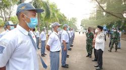 Masuk Pemusatan Latihan, 36 Paskibraka Bangka Tengah Jalani Swab