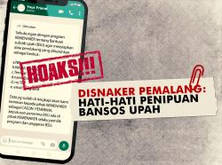 Disnaker Pemalang: Hati-hati Penipuan Bansos Upah