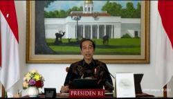 Jokowi Kukuhkan 68 Anggota Paskibraka 2021