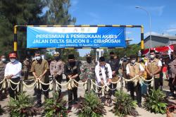 Guna Atasi Kemacetan, Lippo Cikarang Resmi Buka Akses Jalan Delta Silicon 8 Cibarusah