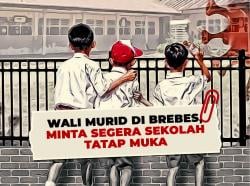 Wali Murid di Brebes, Minta Segera Sekolah Tatap Muka