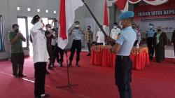 Dukung NKRI, Napi Teroris Lapas IIB Kabupaten Tegal Cium Merah Putih