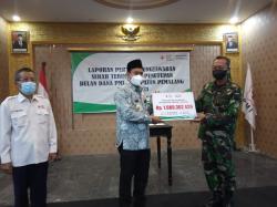 Ditutup, Ini Hasil Capaian Bulan Dana PMI Pemalang 2021