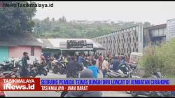 Video Pemuda di Tasikmalaya Bunuh Diri Loncat dari Jembatan Cirahong