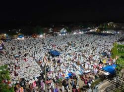 Maulid Nabi Muhammad SAW, Jamaah Asysyahadatain Doakan Indonesia Bangkit, Dihadiri Ribuan Orang