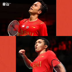 Final Thomas Cup 2021, Jojo Menang, Indonesia Juara