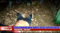 Video Penemuan Mayat Wanita Dengan Kepala Terbungkus Plastik di Pangandaran