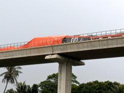 Ini Kronologi Kereta LRT Tabrakan di Munjul Jakarta Timur