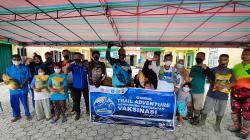 Trail Adventure Day, Motoran Sembari Bagikan Sembako