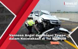 VIDEO: Vanessa Angel dan Bibi Ardiansyah Meninggal Dunia Dalam Kecelakaan di Tol Nganjuk