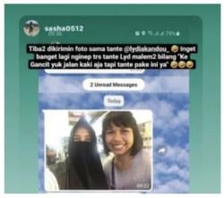 Lydia Kandau Pakai Cadar, Sudah Mualaf?