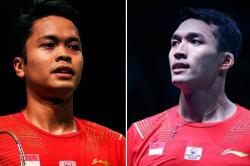 Drawing Indonesia Masters 2021: Jonatan dan Anthony Berpotensi Jumpa di Semifinal