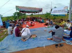 Sambut Musim Tanam, Petani Desa Rias Gelar Ritual Sedekah Bumi