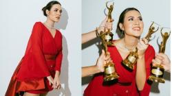 Tampil Cantik Raisa di AMI Awards 2021, Bikin Laki-laki Terpanah