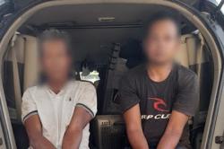 Polres Bitung Tangkap Dua Pencuri Komponen Excavator