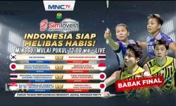 Merah Putih Berpeluang Sabet Dua Gelar, Live Streaming di MNC TV