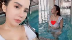 Maria Vania Berenang Pakai Bikini Seksi Bikin Gagal Fokus, Netizen: Mata Jadi Segeerrr