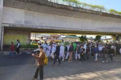 Selawat dan Takbir Bergemuruh, Massa Reuni 2021 Mengalir dari Tanah Abang