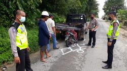 Tabrak Mobil Parkir, Pengendara Motor di Bangka Barat Tewas Ditempat