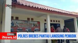 Porles Brebes Pantau Langsung Pemudik di Desa-desa, Rumah Pemudik Ditempel Stiker Khusus