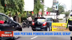 Video Penerapan Ganjil-Genap, Pengendara Masih Kebingungan