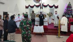 Pastikan Malam Misa Aman, Bupati Bersama Kapolres dan Pabung Tinjau Sejumlah Gereja di Koba