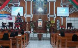 Malam Natal, Polisi Mobile Pengamanan Gereja di Sulut