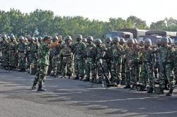 Prajurit Brigif 2 Marinir Berangkat Latihan Perang di Grati, Pasuruan