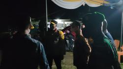 Pantau Kegiatan Pengamanan Malam Pergantian Tahun, Wakapolda: Bangka Tengah Kondusif