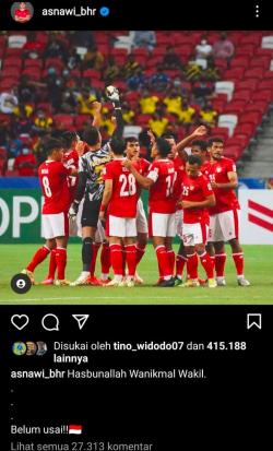 Motivasi Sang Kapten, Timnas Indonesia Mampu Kalahkan Thailand Viral