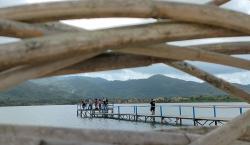 Hari Terakhir Libur Sekolah, Kawasan Wisata Danau Pading Dipadati Pengunjung