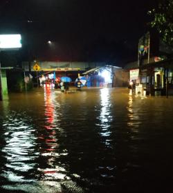 Hujan Deras, Ribuan Rumah di Pekalongan Banjir