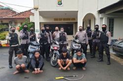 Resahkan Masyarakat, Polisi Tangkap Empat Anggota Geng Motor di Bekasi